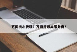 万网核心代理？万网是哪类服务商？