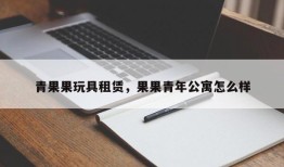 青果果玩具租赁，果果青年公寓怎么样