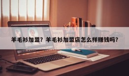 羊毛衫加盟？羊毛衫加盟店怎么样赚钱吗？