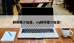 鲜榨果汁加盟，vq鲜榨果汁加盟！